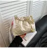 Bolso de Hombro Acolchado Casual de Moda Casual para Mujer 2026 Primavera Nuevo Bolso Cruzado con Cadena para Viajeros Celebridad de Internet