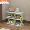 Sapateira Doméstica Rack de Armazenamento para Entrada Interior Pequeno Estreito Multicamadas Simples Armário de Sapatos para Dormitório de Estudantes Economizador de Espaço