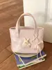 Bolsa de mão acolchoada infantil fofa, mini bolsa tipo balde da moda estilo coreano, bolsa transversal de ombro de alta qualidade para o dia a dia