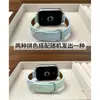 Adequado para Pulseira do Relógio Xiaomi Mi Band 11, Estilo Slim Color-Blocked com Fivela Dupla, Pulseira de Couro de Reposição para Xiaomi 9/8 Nfc