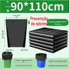 Sacos de Lixo Pretos Espessos Atacado em Estoque em Rolos Grandes para Hotéis, Pousadas, Restaurantes, Escritórios, Dormitórios e Uso Doméstico
