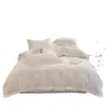 Nuevo Hotel de Lujo Mismo Estilo Sarja Algodón Amigable con la Piel Juego de Cuatro Piezas Posada Folclórica Funda Nórdica Engrosada Sábana Plana Sábana Ajustable Venta al por Mayor