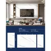 Pizarra Brillante 900*1800 para Toda la Casa con Textura Ilimitada que Puede Usarse como Pizarra de Pared y Suelo Ingeniería Decoración del Hogar