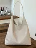 Shuai Mi Home Casual Elegante Gran Capacidad Hombro Único Moda Tendencia Tejido Viajero Simple Retro Bolso Tote Bajo el Brazo