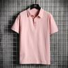 Camiseta de Manga Corta para Hombre 2025 Nueva Solapa Tops para Hombre Casual Polos Camisetas para Hombre Trendy Exportación Venta al por Mayor