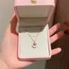 Colar Coração Pulsante, Exquisito, De Alta Qualidade, Versátil, Estiloso, Moderno, Corrente de Clavícula Novo Estilo