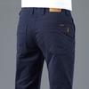 Pantalones Casuales Transfronterizos Gk2025 Primavera y Otoño para Hombre Rectos Ajustados Estilo Coreano Modernos de Negocios Elásticos Largos Venta al por Mayor en Stock