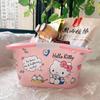 Sanrio melody kulomi Jade caniche cesta de baño cesta de baño cesta de almacenamiento de productos de baño mujer