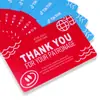 Tarjeta Rígida de PVC Transfronteriza Inglesa Personalización de Tarjeta Dura TikTok Amazon Tarjeta de Postventa Tarjeta de Agradecimiento Personalización de Tarjeta de Regalo