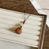 Novo colar pingente de bolota retrô estilo chinês para mulheres, corrente de suéter com design único, inspirado em Zen, corrente de pescoço moderna e versátil atacado