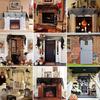 Runner de Mesa y Mantel de Halloween Europeos y Americanos Traje Combinado Mantel de Encaje Negro Telaraña Mantel Runner de Mesa Mantel para Chimenea en stock