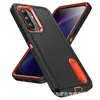 Comércio Exterior Adequado para Samsung A27 Capa Protetora Robusta para Celular A37 Bloqueio de Cores Suporte A17 À Prova de Choque de Grau Militar A56 Capa Protetora