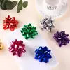 Fábrica 5 polegadas 4 polegadas Flor Estrela Metálica Autoadesiva Flor Estrela Metálica Decoração de Presente Decoração de Natal Guirlanda