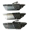 Tubo de Escape Modificado para Motocicleta K10 Scorpio Silenciador Universal Estándar Escape Oblicuo de Cuatro Esquinas Scorpio Resistencia a Altas Temperaturas