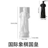 Molde para Adorno de Resina de Cristal DIY Chunqi Producto Nuevo Transfronterizo Estilo Europeo Molde de Silicona de Ajedrez 3D