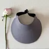 Chapéu de Proteção Solar com Proteção UV UPF50+ para o Verão, Chapéu de Sol Integrado Sem Costura para Mulheres, Chapéu de Sol UV Aberto para Esportes ao Ar Livre