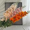Escena de Flores Artificiales Diseño 1.25m Gran Ramo de Delphinium Artificial Venta al por Mayor Transfronteriza Materiales Artificiales para Manualidades Flor de Seda