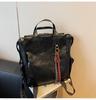 Mochila Retro Transfronteriza para Mujer de Gran Capacidad Casual Combinable Mochila Escolar Urbana Moderna de Alta Gama para Viaje