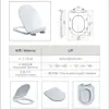Tapa de Asiento de Inodoro Universal Cuadrada de Urea-Formaldehído para Ingeniería Doméstica, Venta al por Mayor para el Hogar, Producción de Exportación, Placa Cubierta para Filipinas
