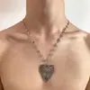 Collares transfronterizos de estilo punk de alta resistencia para hombres y mujeres, estilo gótico de subcultura, cadenas para la clavícula y collares de personalidad de nicho de moda