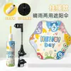Sombrilla parasol para cochecito de bebé al por mayor, paraguas para niños con esquinas redondeadas, antipinchazos, protección solar, doble uso para sol y lluvia, stock al por mayor, paraguas de pie