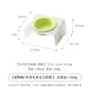 Cuenco Cerámico de Color Sólido para Mascotas Transfronterizo con Soporte Inclinado de Acrílico, Cuenco para Gatos Doméstico que Protege el Cuello, Cuenco para Perros, Cuenco de Comida Antivuelco