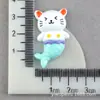 Accesorios de Resina de Sirena DIY Material para Tocado de Pinza Infantil Carcasa de Teléfono Móvil Crema de Pegamento para Adorno de Cabello Accesorios de Pasador Lote
