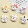 Cisne Fofo Sanrio Acessórios de Cola Creme Presilha de Cabelo Capa de Celular Fivela de Sapato Patch para Carro Elétrico Pacote de Material DIY