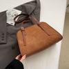 Bolso Tote Retro de Alta Gama Transfronterizo para Otoño e Invierno 2026 Nuevo Bolso de Mano Casual Versátil Bolso de Hombro