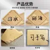 Adesivos de papel kraft, adesivos de etiqueta em branco à prova d'água, papel autoadesivo destacável, etiquetas adesivas de papel kraft escrevíveis