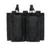Bolsa Táctica para Cargadores Dobles Sub-Madre 1000D Bolsa Táctica Exterior de Doble Capa para Cargadores Chaleco con Cinturón de Liberación Rápida Bolsa M6 Universal