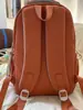 Mochila Nueva Estilo Japonés Ins de Alto Valor Estético, Colores Frescos y Dulces Bloqueados por Color para Estudiantes de Secundaria y Preparatoria, Mochila Ligera de Viaje