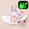 Nido Luminoso Lindo para Mascotas Accesorios para Joyería DIY Muñeca de Resina Adorno para Coche Escritorio Llavero Bolsa Sorpresa de Moda