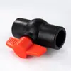 Tubería y Conexiones de PE Pulgada 1/2 Pulgada 3/4 Pulgada Tipo Socket Válvula de Bola Totalmente Plástica 110 63 32 25 Válvula de Bola Válvula de Interruptor de Agua Accesorios