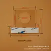 Ganchos de plástico para mascotas con forma de avión y agujeros para cajas de colores, Ganchos para cajas de embalaje de productos electrónicos, Embalaje autoadhesivo transparente con agujero redondo