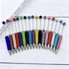 Nuevo Bolígrafo con Cuentas Completamente de Diamante 106, Bolígrafo Lindo de Color Sólido Colorido con Cuentas de Pedrería, Bolígrafo de Regalo para Oficina de Negocios al por Mayor