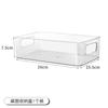 Caja de Almacenamiento de Escritorio Acrílica Personalizada de Fábrica Transparente Organizador de Escritorio Cosméticos Papelería Estante de Almacenamiento Apilable