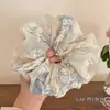 Novo modelo 2026 scrunchie de cetim preto para mulheres, elástico de cabelo de alta qualidade, elástico elegante para rabo de cavalo baixo, acessório de cabelo estilo casual
