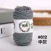 5 Ovillos de Algodón Leche 10g Bebé Hecho a Mano DIY para Tejer a Crochet Lana Tejida a Mano Paquete de Materiales para Crochet