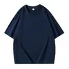 Estilo Verano 2026 Algodón Suave Peso Pesado 260g Oversize Hombro Caído Camiseta 100% Algodón Unisex Manga Corta Camisa Cultural Ropa de Trabajo para Team Building