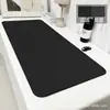 Tapete de Mesa de Escritório Grande Couro Borracha Mouse Pad para E-sports Tapete de Mesa para Casa Luxo Leve Sensação Avançada Tapete para Escrita de Estudante