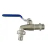Venta directa del fabricante: Grifo de Aleación de Zinc de 4 Puntos, Tres Secciones, Grifo para Jardín Exterior, Caño de Agua de Cuerpo Grueso de Tres Secciones de 1/2