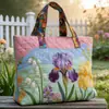 2026 Nova Série Transfronteiriça de Borboletas Estampa Digital Moda Bolsa de Ombro Acolchoada Tote