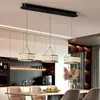 Novo Lustre Minimalista para Sala de Estar Estilo Italiano, Lustre Moderno Simples de Cristal de Alto Brilho Estilo Luxo Leve para Quarto, Sala de Jantar, Villa