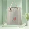 Bolsa con Cordón de Poliéster Mochila Personalizada con Cordón de Lona y Algodón Bolsa Deportiva de Tela Oxford para Guardar Pelotas Mochila Portátil