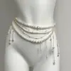 Tobillera con borlas y mariposas en degradado para mujer, diseño elegante y moderno, estilo Spice Girl, con temperamento único y combinable.