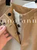 Shorts Casuais de Verão Khaki Estilo Old Money para Mulheres, Estilo Francês de Alto Padrão, Calça Pantalona Versátil para o Dia a Dia