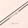 Collar de Cadena Lisa de Plata Pura para Mujer, Cadena Sola de Moda y Versátil para DIY, Cadena de Caja, Cadena con Forma de O, Cadena de Accesorio de Lujo para Combinar con Collares, Dropshipping