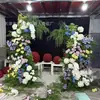 Pared de Fondo de Flores Artificiales 1V1 Restaurada Bola de Rosas Artificiales Decoración de Boda Accesorios de Flores Falsas Diseño de Escena de Boda