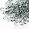 Nuevos Accesorios para Uñas Anillo de Ángel de 14-20 mm Retro Uña Diamante Cristal Vidrio Estilo Japonés Transparente Siete Colores